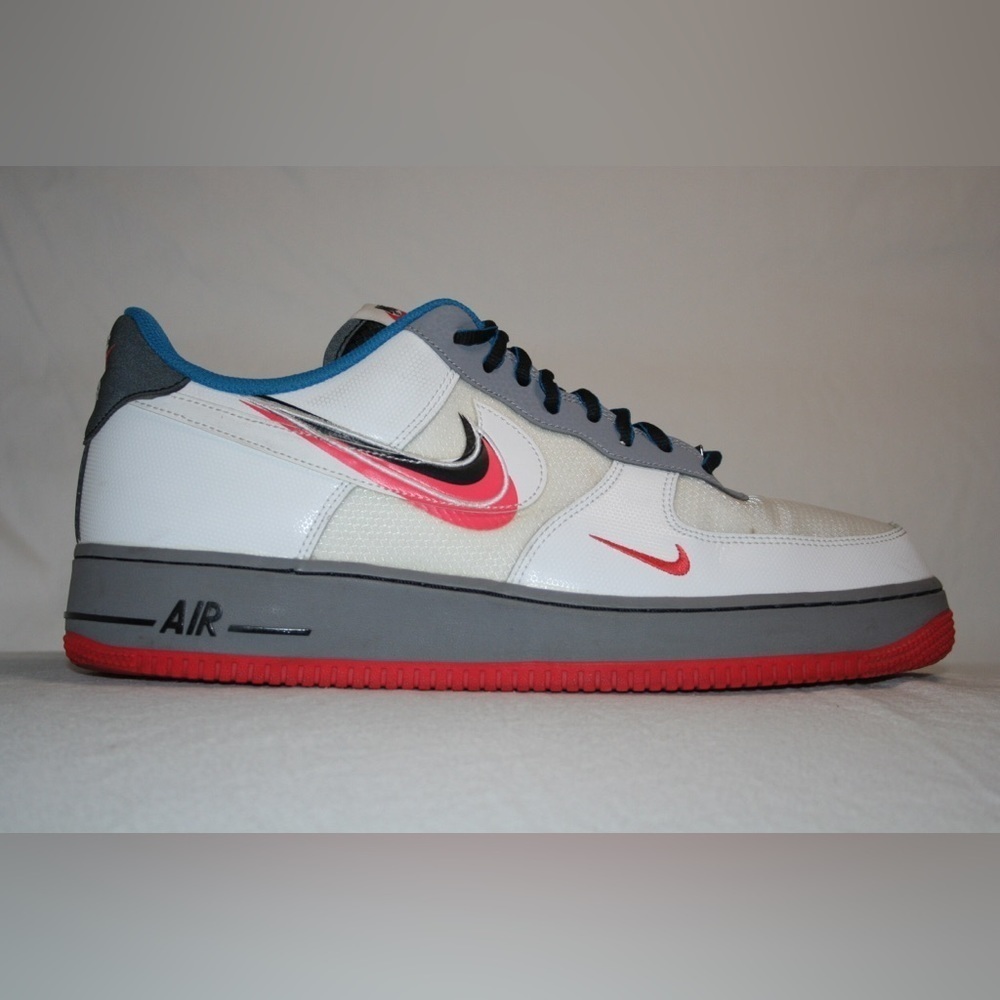 Nike "White/Grey/ Blue" Air Force 1 Time Capsule Men's 12